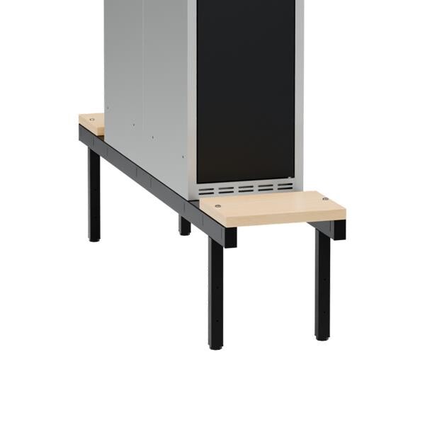 Siddebænk birk, dobbel 300x800mm