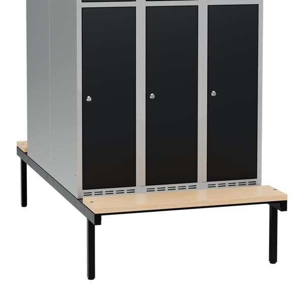 Siddebænk birk, dobbel 900x1100mm