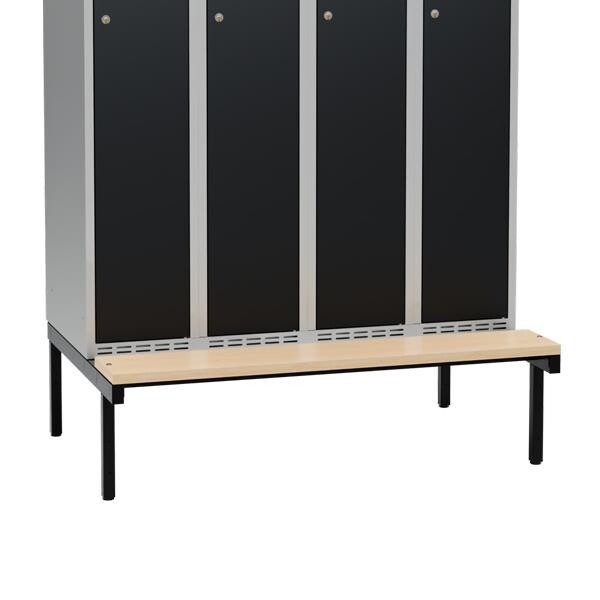 Siddebænk birk, enkel 1200x550mm