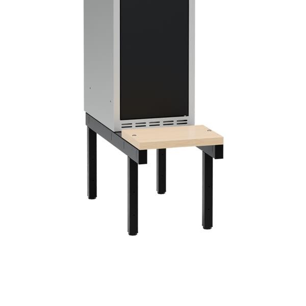 Siddebænk birk, enkel 300x400mm