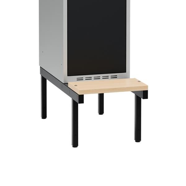 Siddebænk birk, enkel 500x550mm