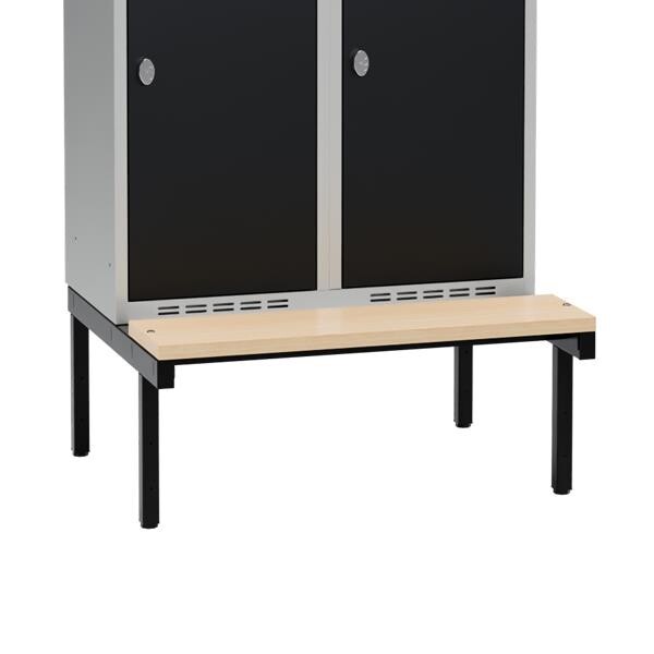 Siddebænk birk, enkel 800x400mm