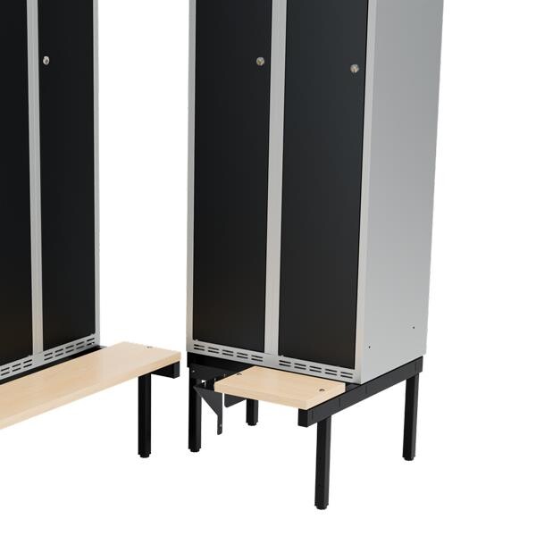 Siddebænk birk, hjørne 600x400mm