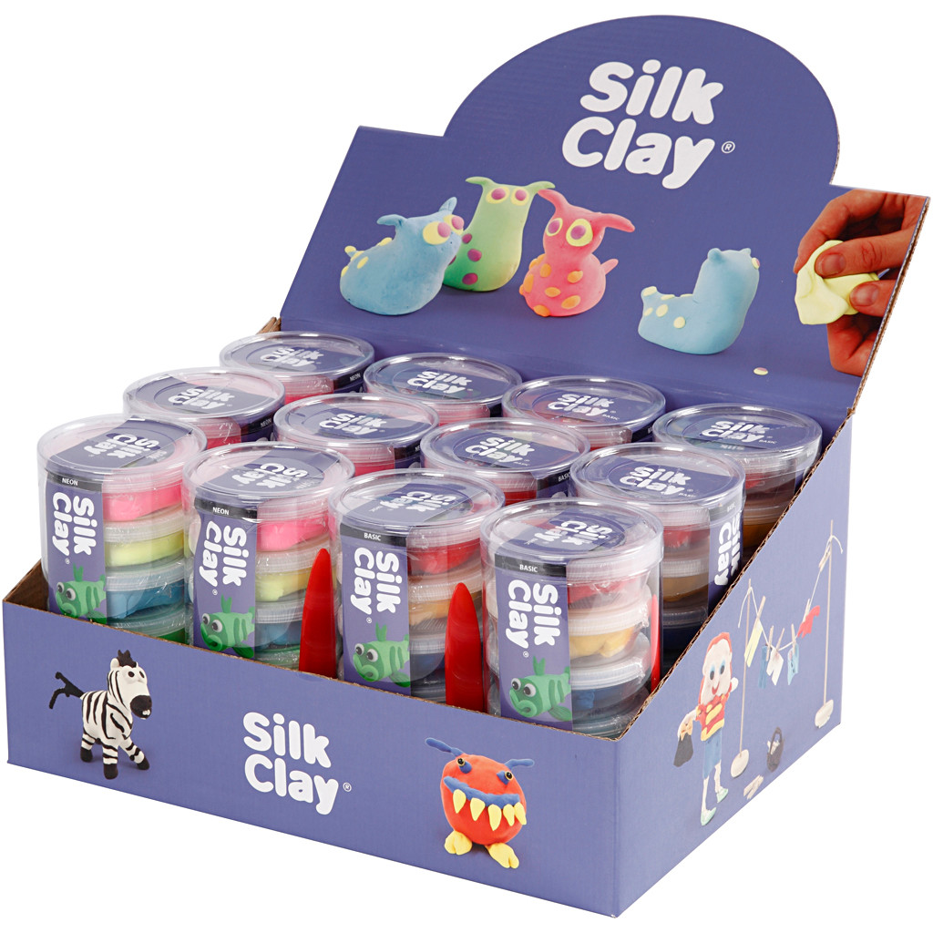Silk Clay , 12sæt