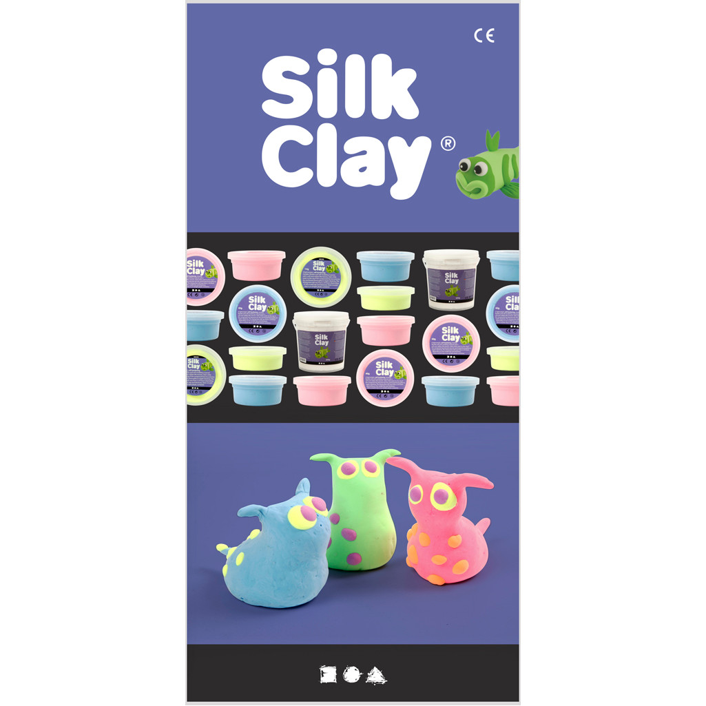Silk Clay Brochure, str. M65 , Svensk, 25stk.