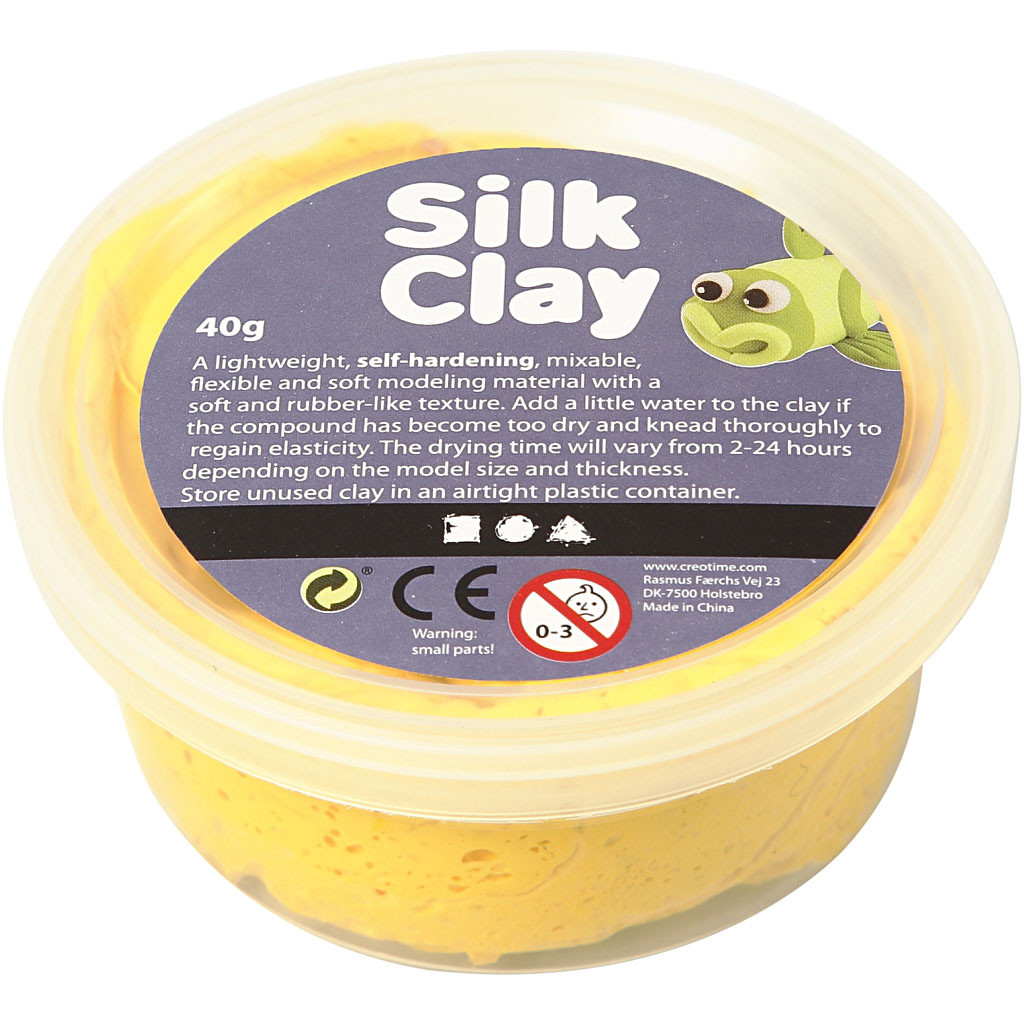 Silk Clay gul - 40 gram