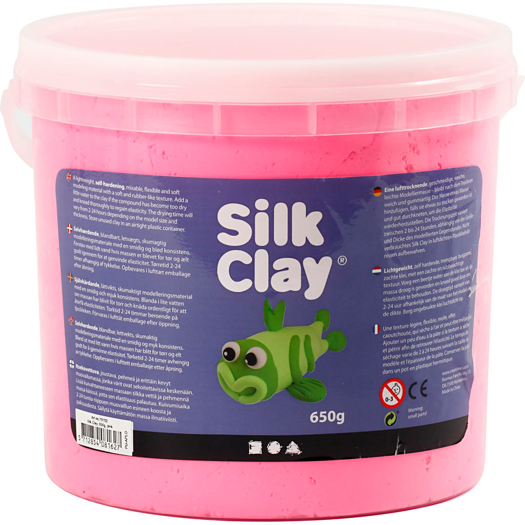 Silk Clay pink | 650 gram
