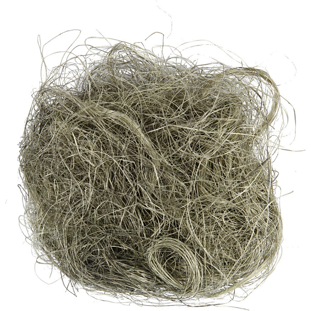 Sisal, støvet grøn, 8g