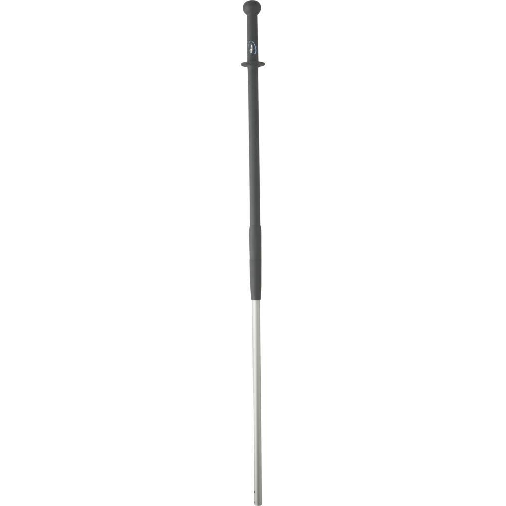 Skaft med klik - Vikan 137,5cm Grå - PP/Alu