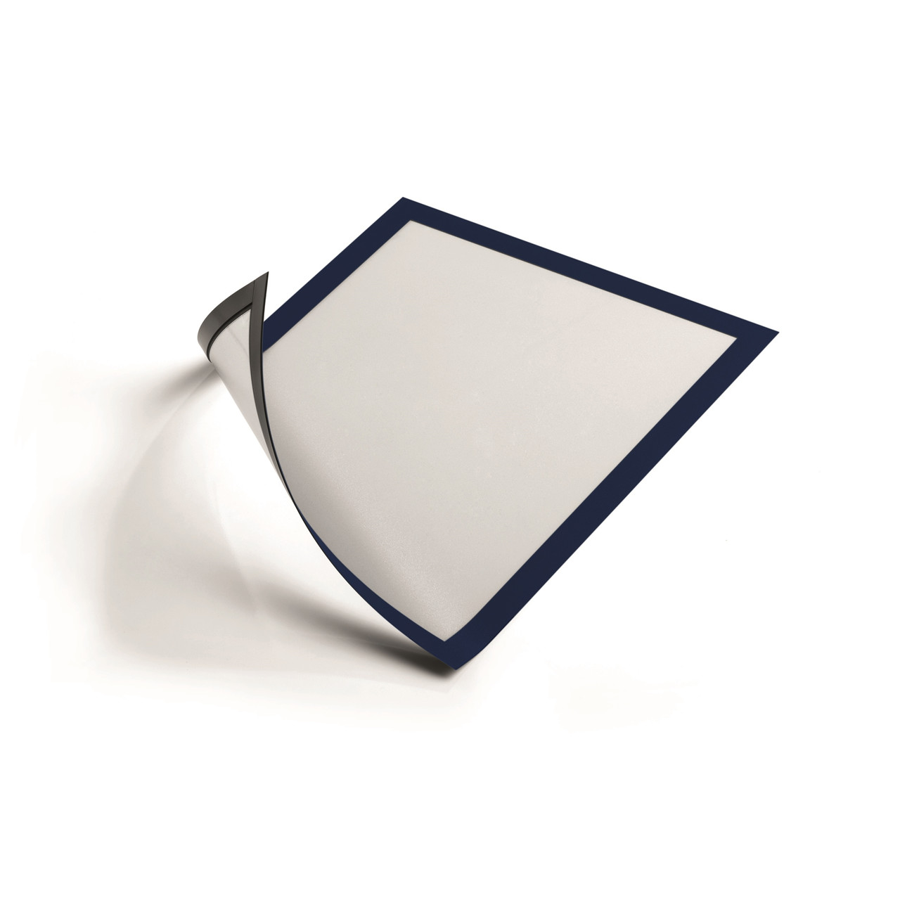 Skifteramme - A4 DURAFRAME MAGNETIC med blå ramme - 5 stk.