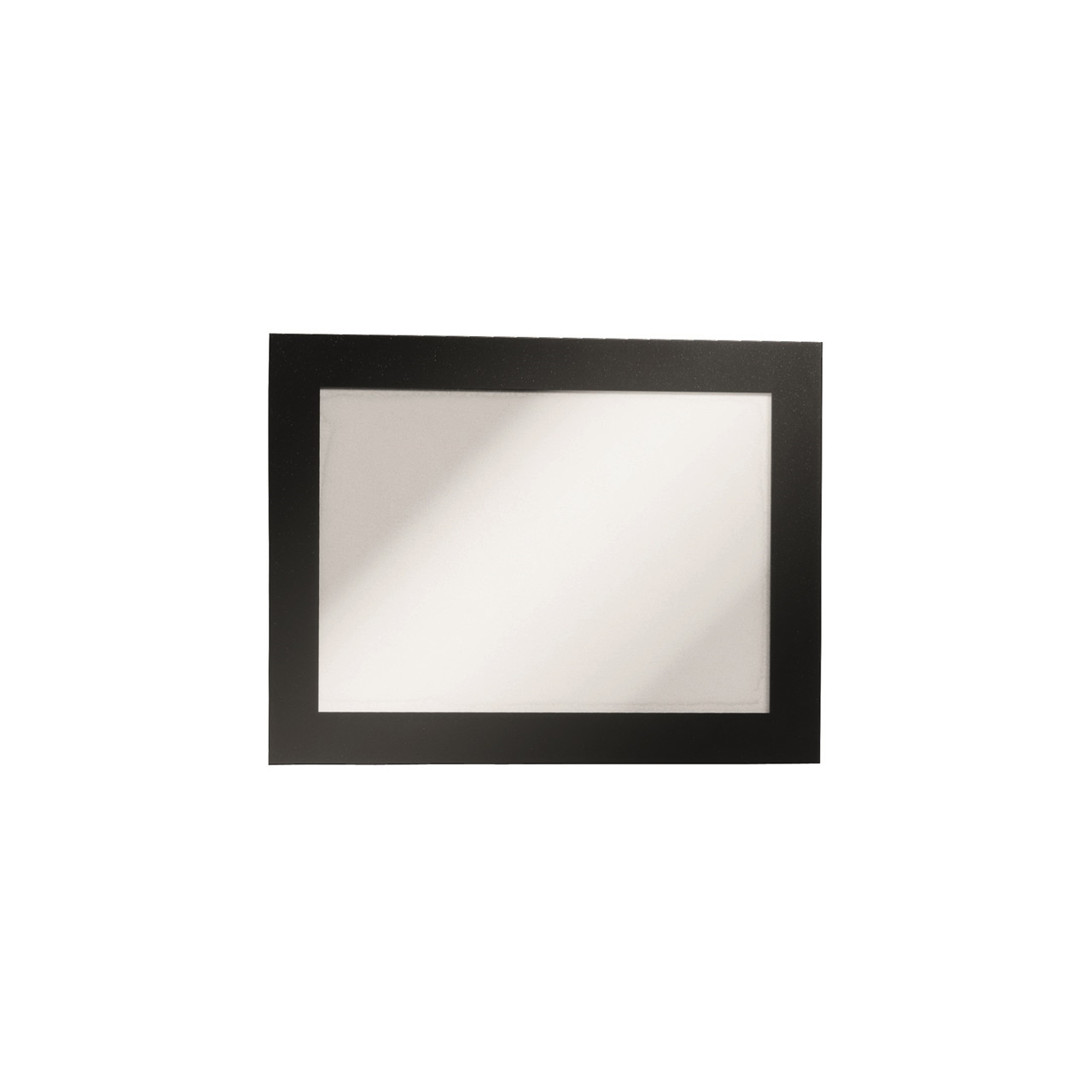 Skifteramme - A6 DURAFRAME MAGNETIC med sort ramme - 5 stk.