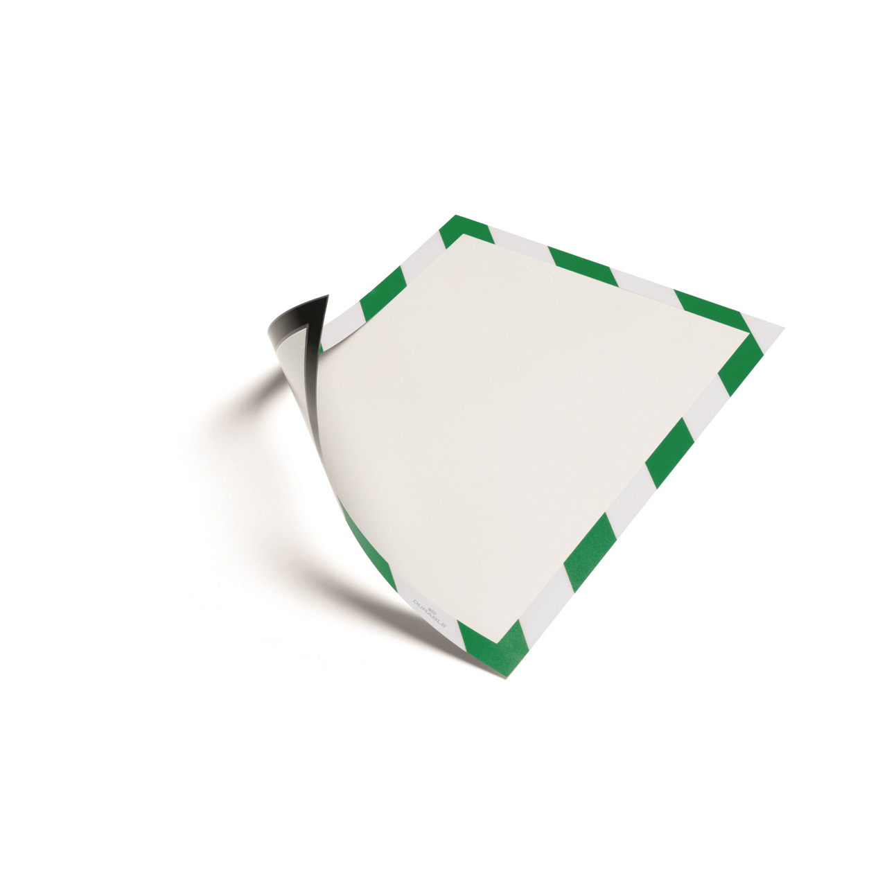 Skifteramme Duraframe Magnetic A4 grøn/hvid 5stk/pak