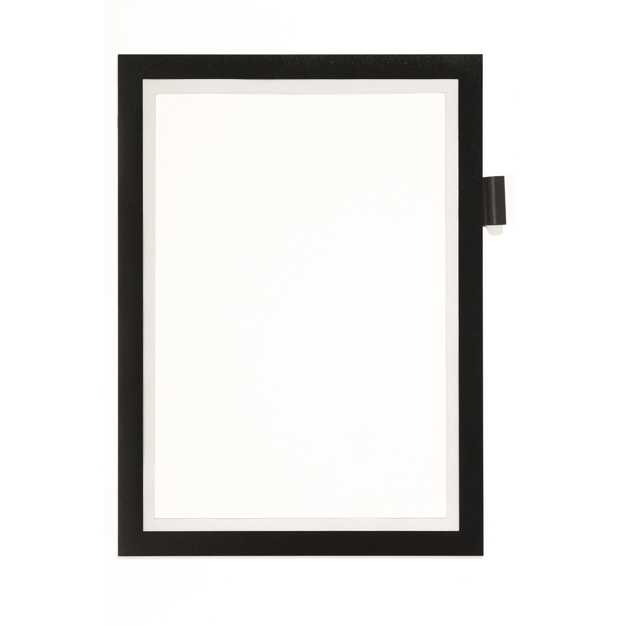 Skifteramme DURAFRAME Note A4 med sort ramme