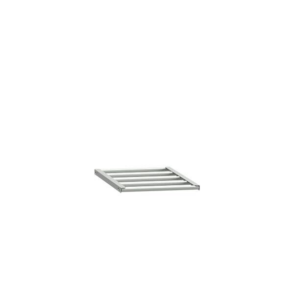 Skohylde til garderobe B300xD550 mm lysegrå