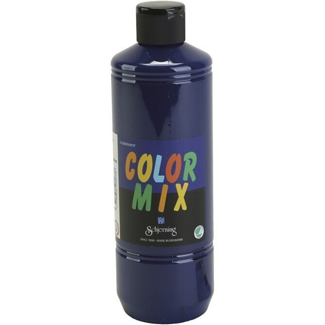 Skole lasurmaling, primær blå, 500 ml