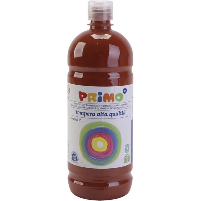 Temperamaling – Primo – Mat brun – 1000 ml