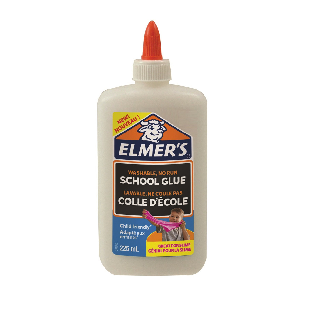 Elmers lim hvid 225ml vaskbart