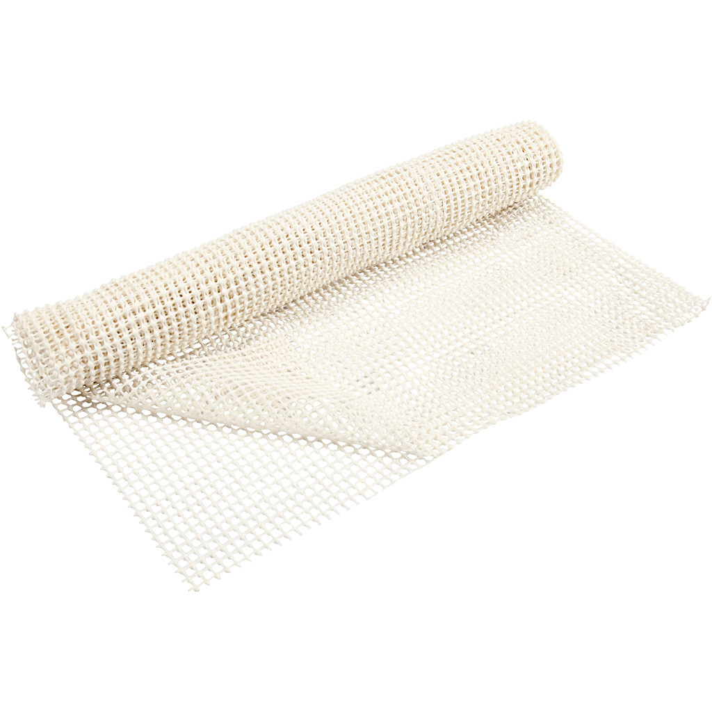 Skridsikkert underlag, B: 100 cm, hvid, 150cm