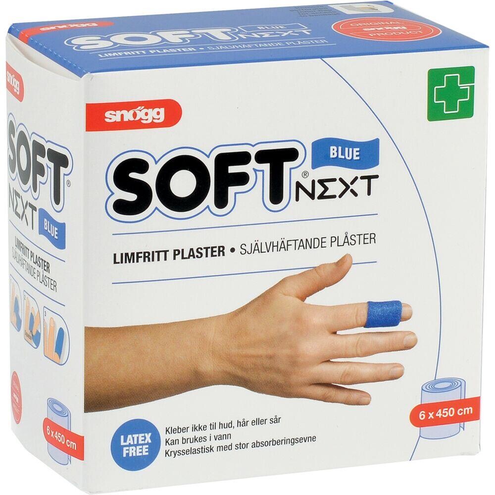 Skumforbinding - Soft Next Blå - Selvhæftende, Latexfri - 6cm x 450m
