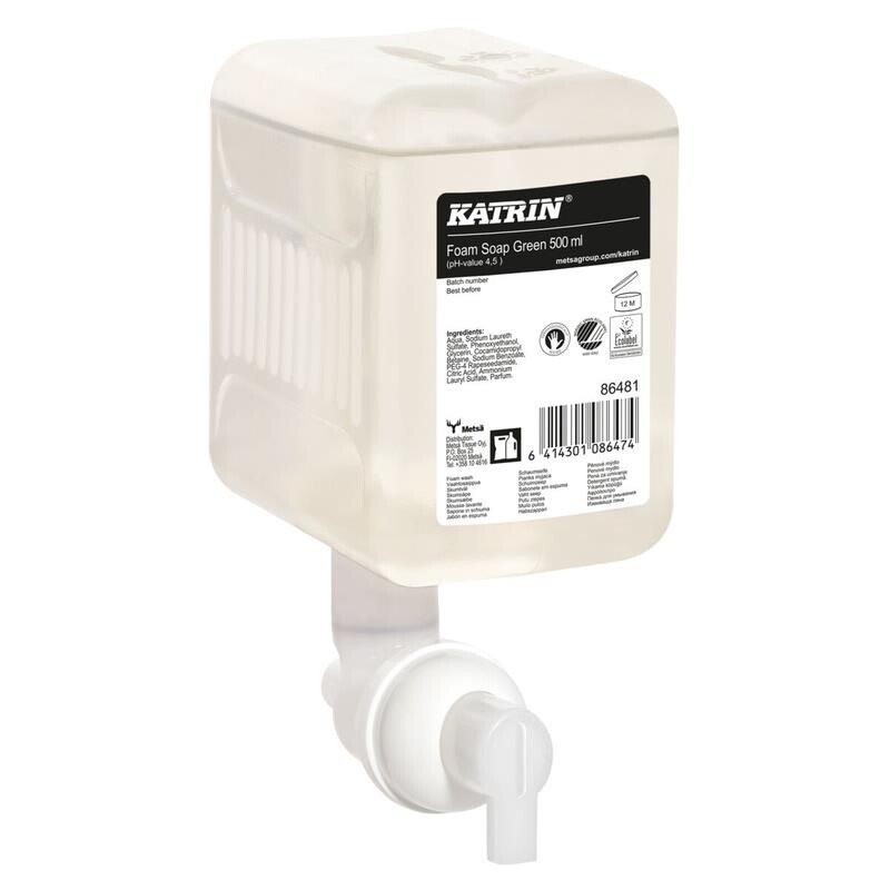 Skumsæbe – Katrin Green – Foam – 0,5 l – Med parfume