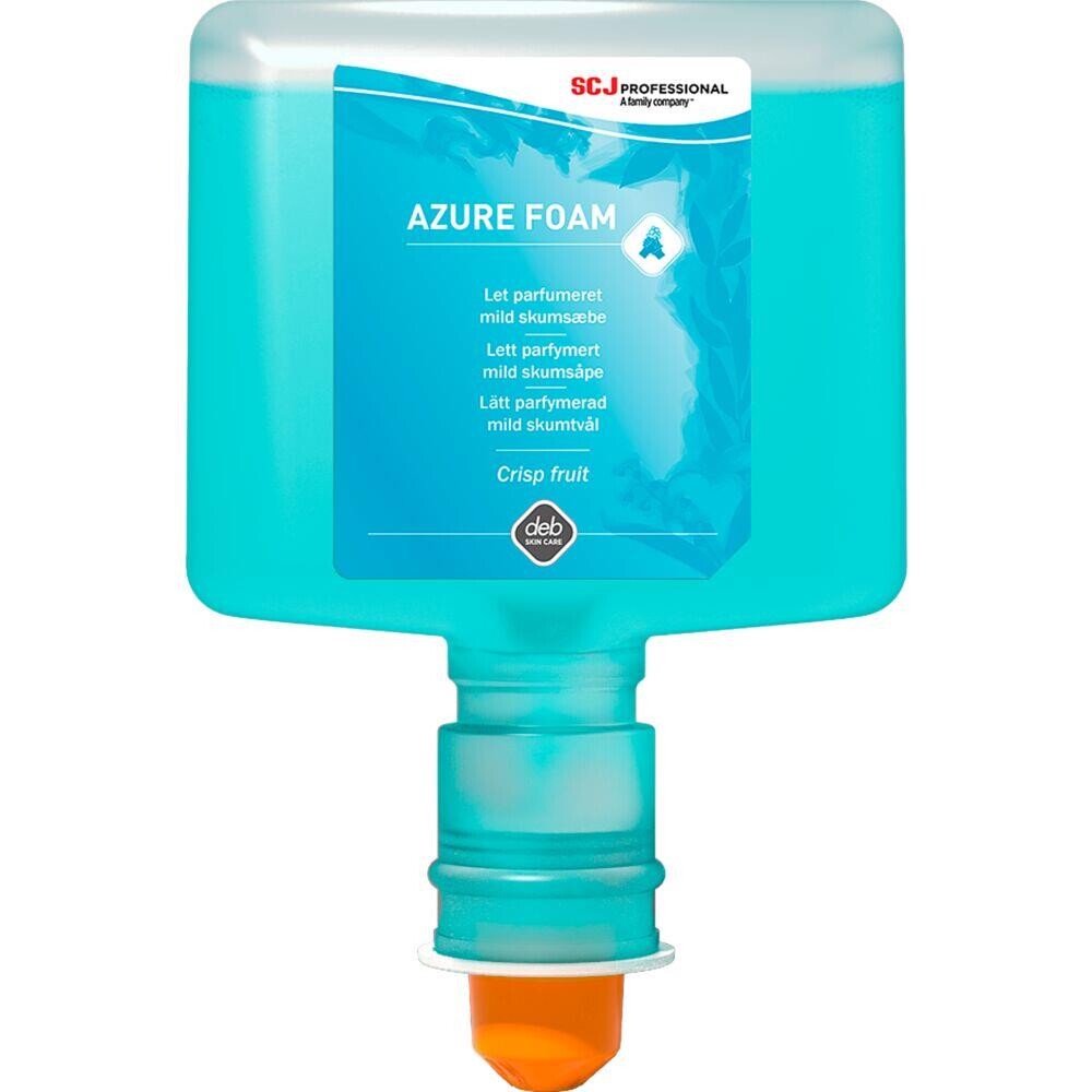 Skumsæbe - SC Johnson Azure Foam - Med farve og parfume - 1200 ml - 3 stk