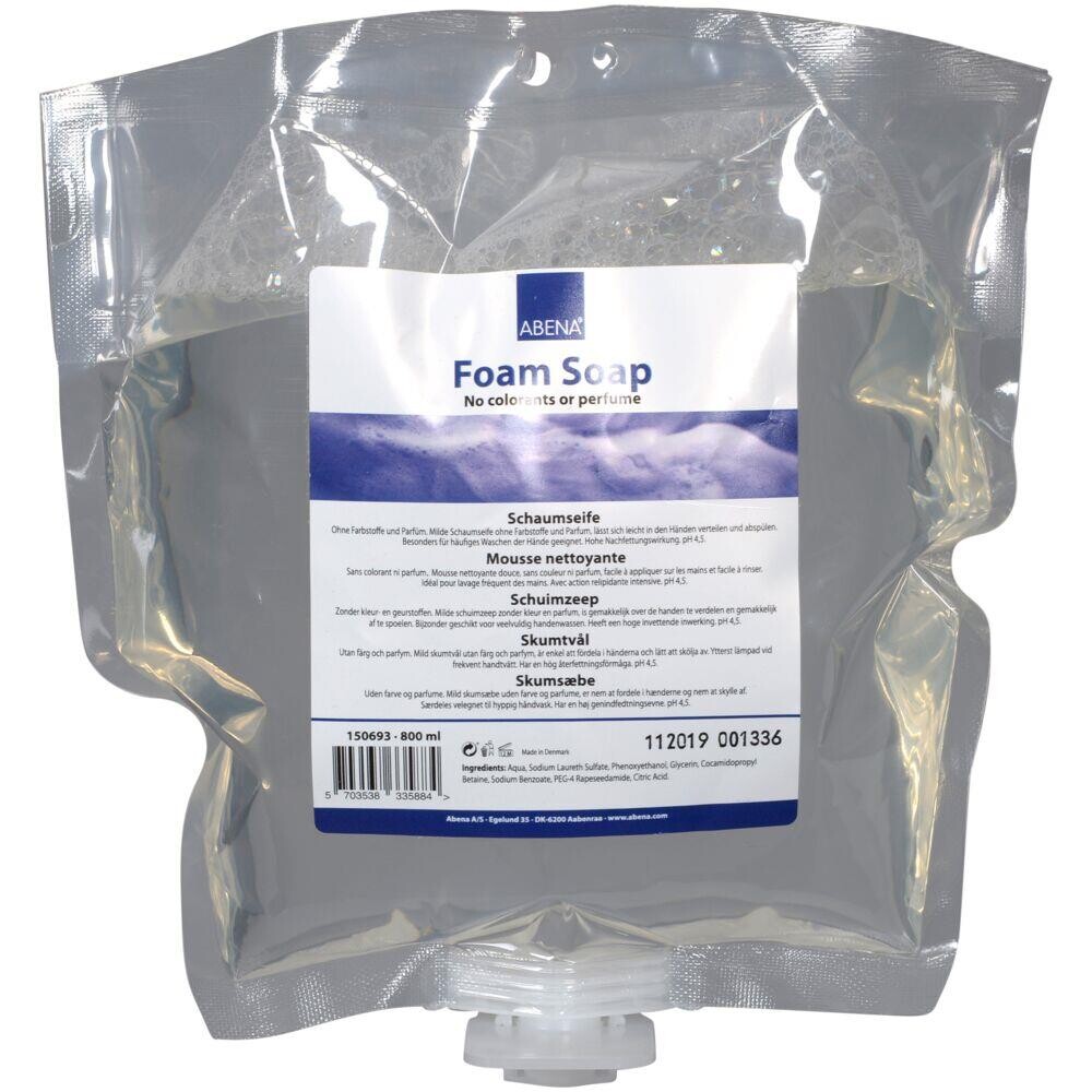 Skumsæbe - Uden farve og parfume - 800 ml - 6 stk
