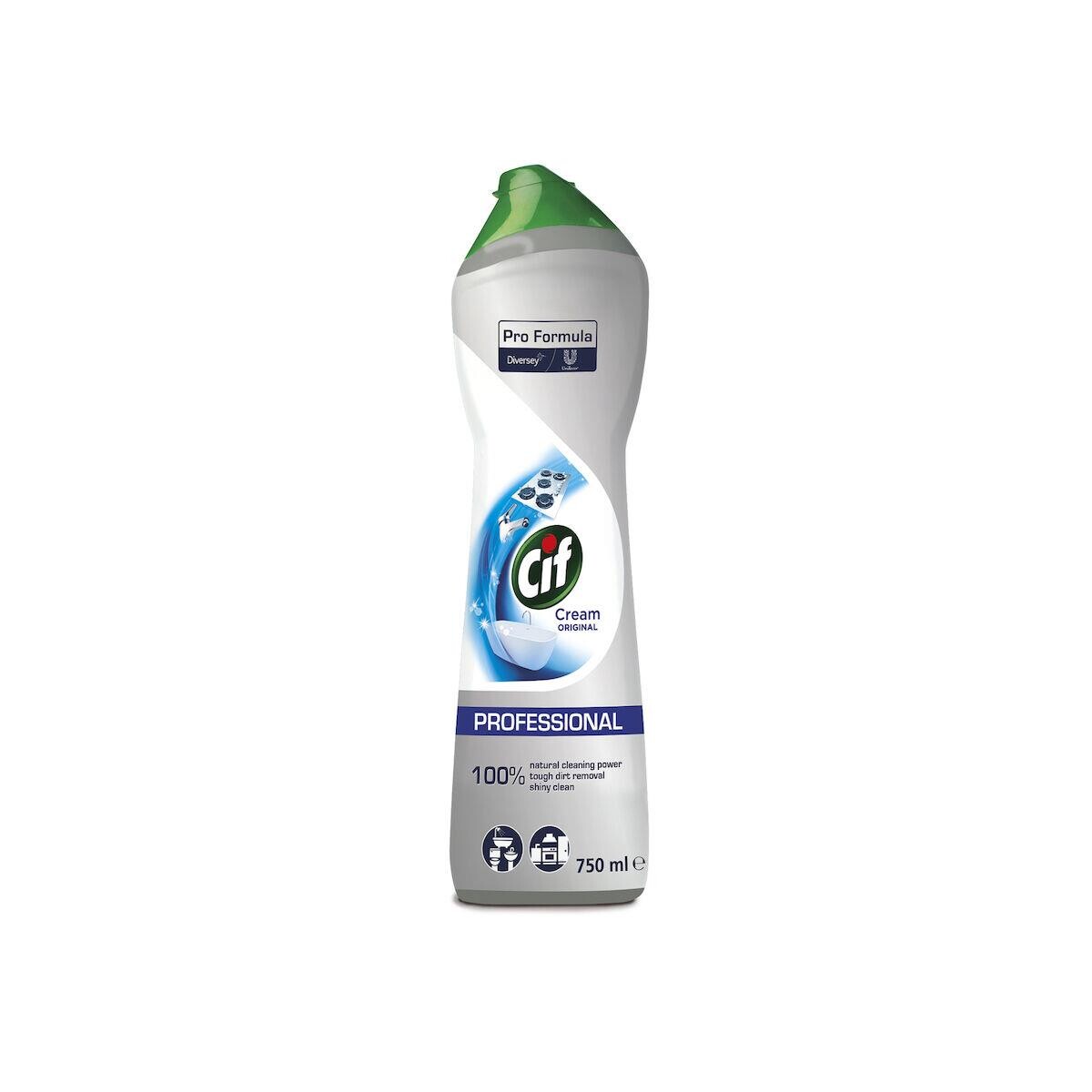 Skurecreme - Cif Professional Cream Original - 750 ml