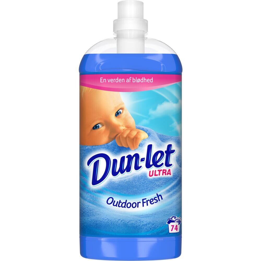 Skyllemiddel - Dun-let Outdoor Fresh - 2000 ml - Med parfume - 4 stk