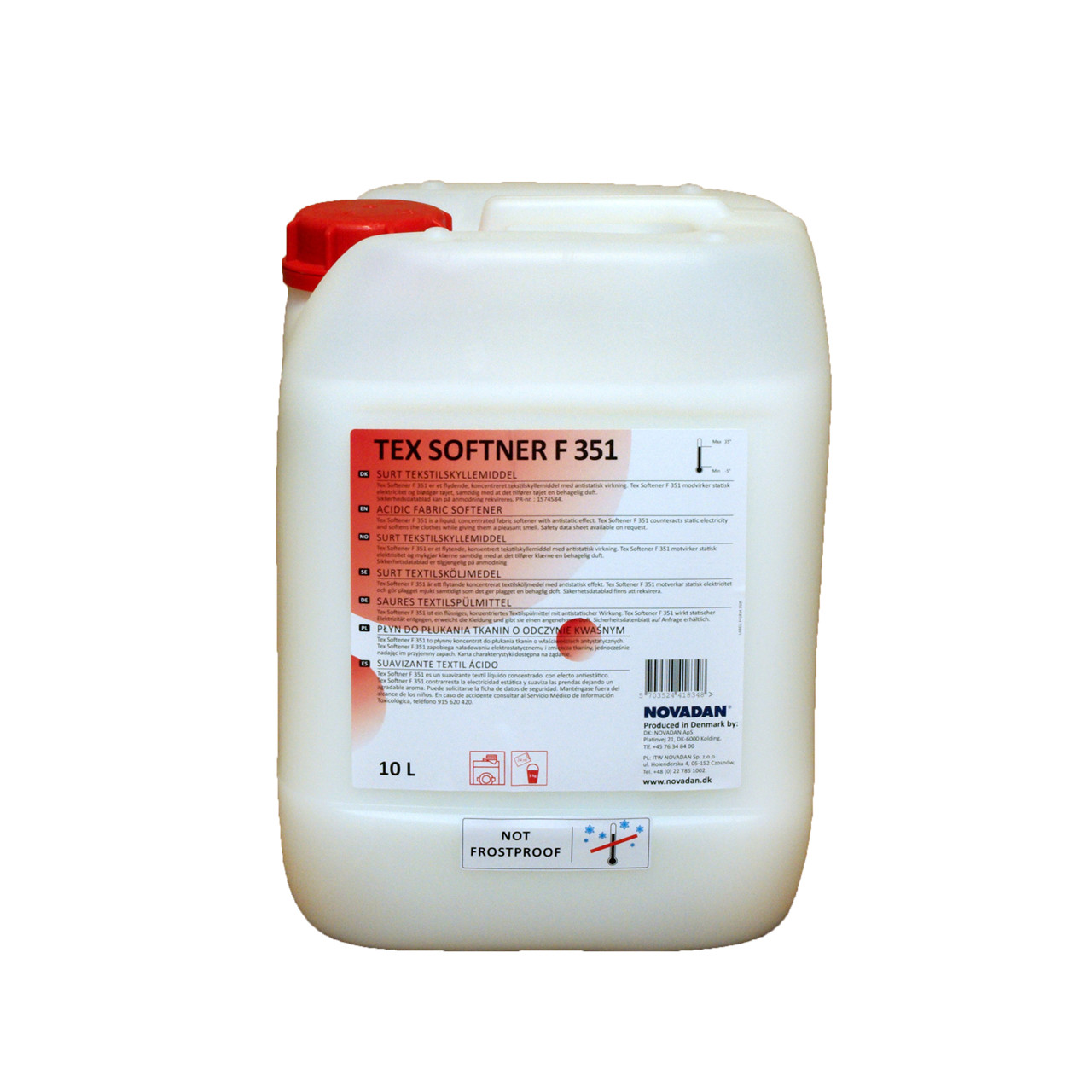 Skyllemiddel - Tex Softener F351 - 10 liter