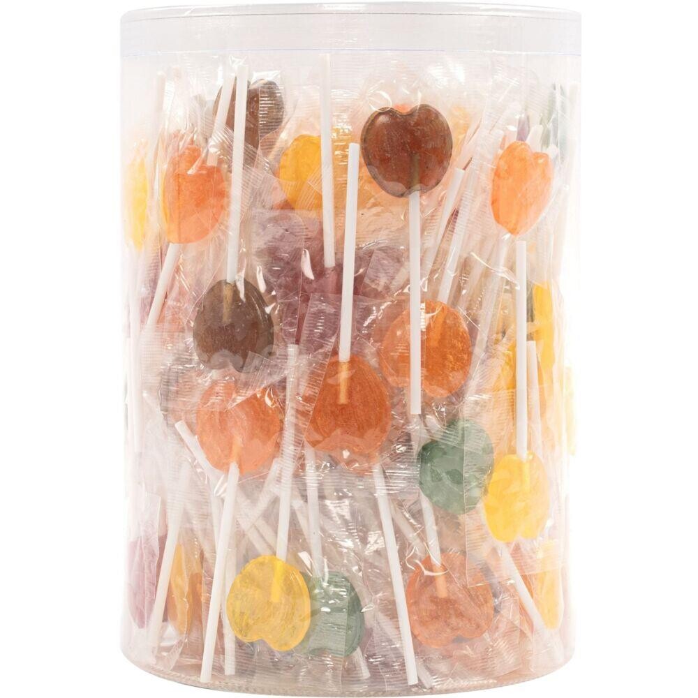 Slikkepind, Hjerter, 200 stk., 1 kg - 200 stk