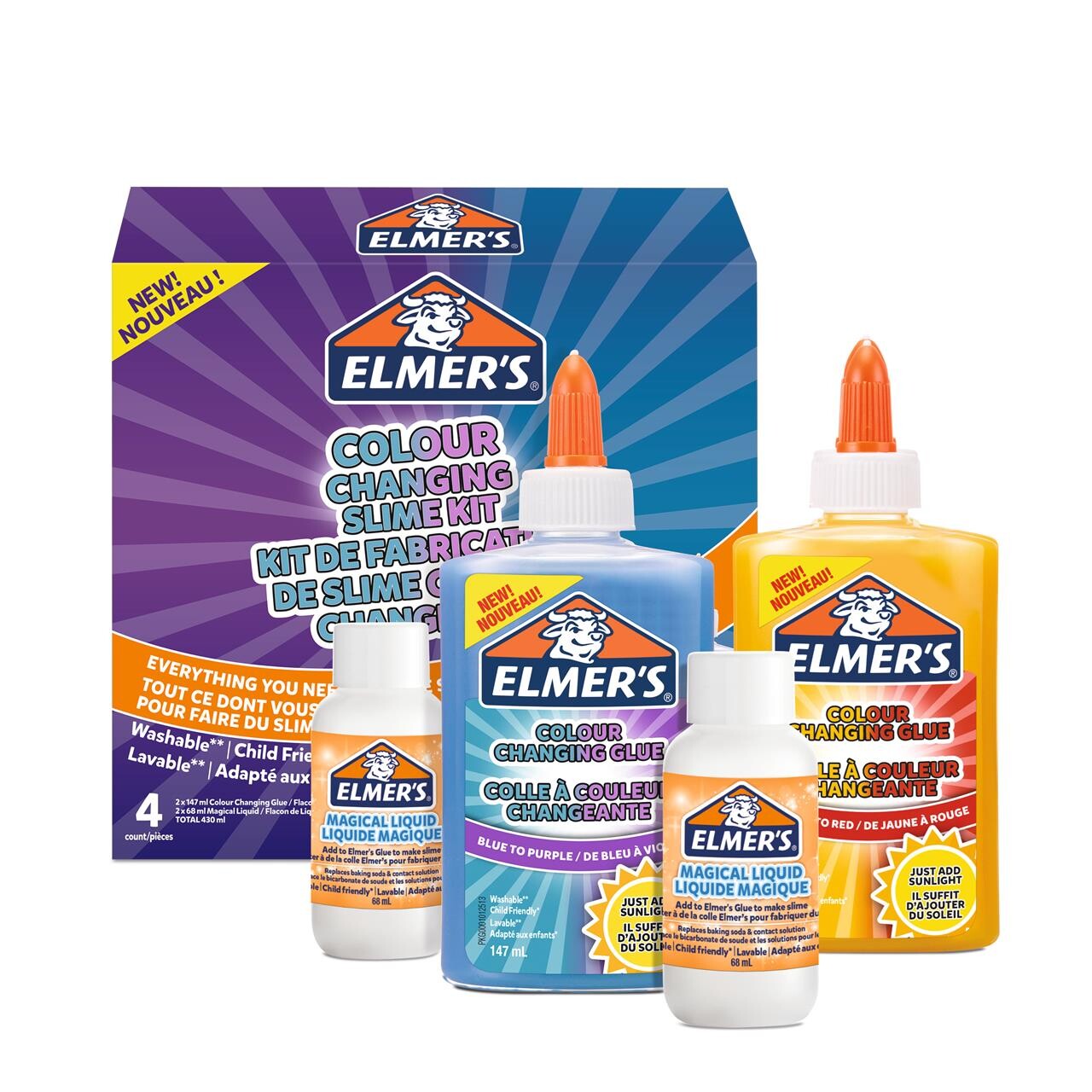 Elmers slim sæt Color Change