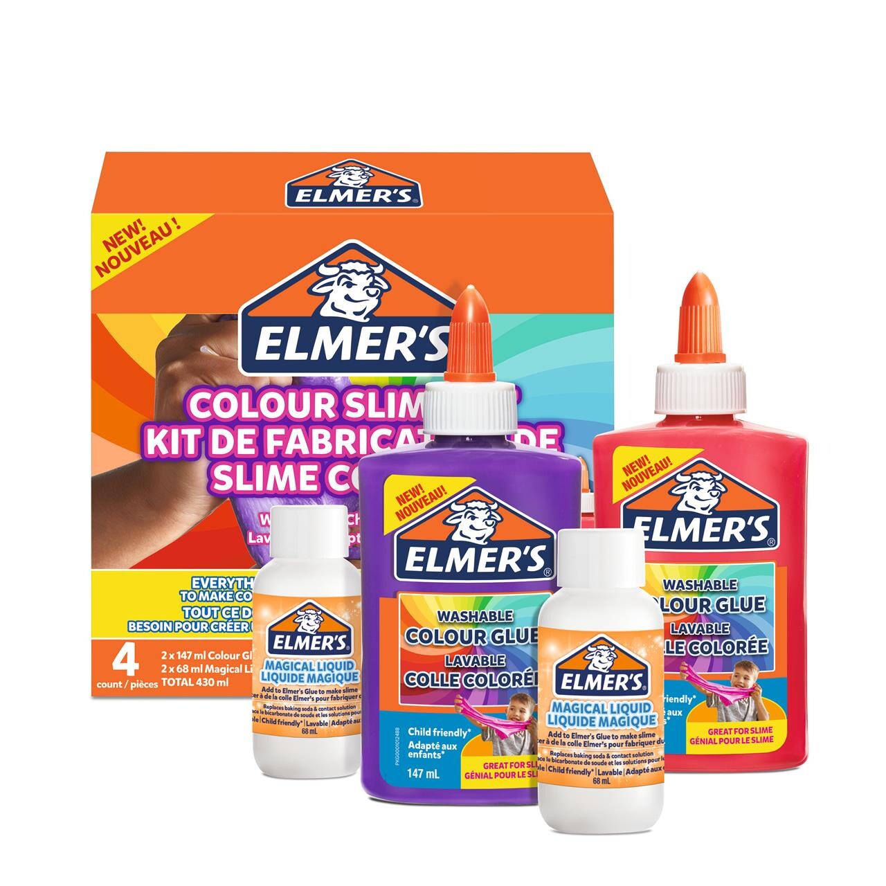 Elmers slime kit Opaque Color