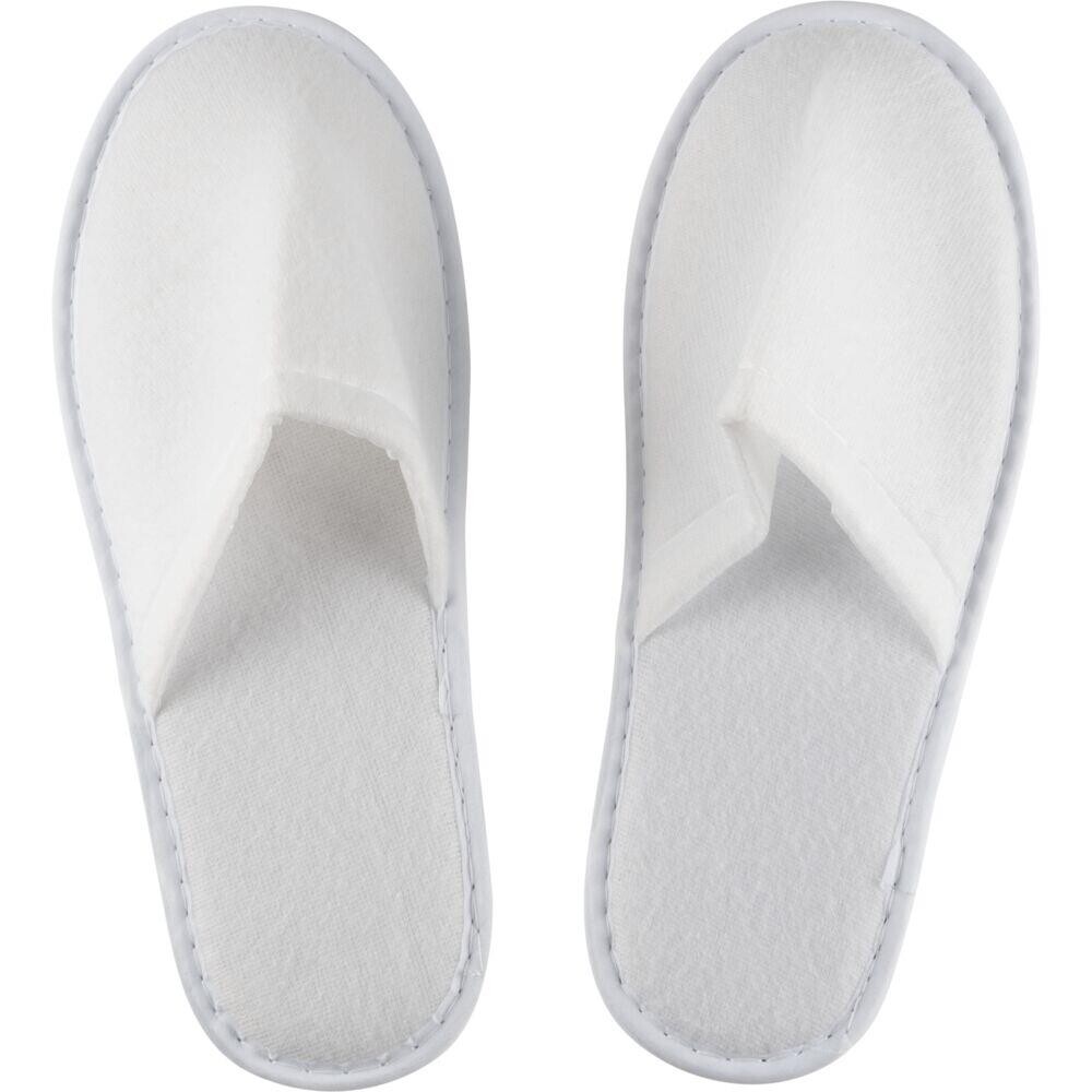 Slippers ABENA, hvid, engangs - 100 stk