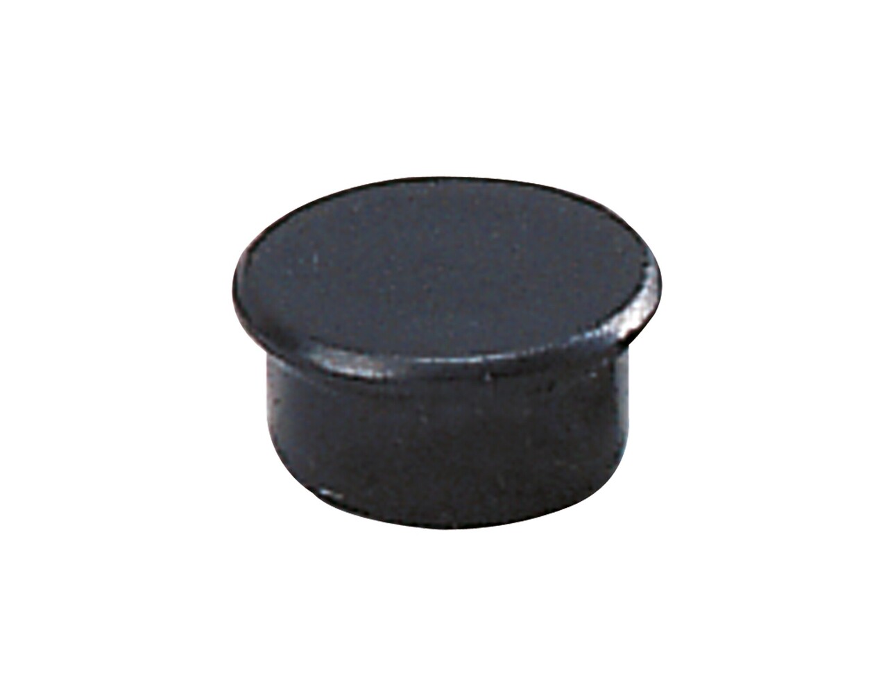 Små magneter - Dahle 13 mm rund sort - 10 stk.