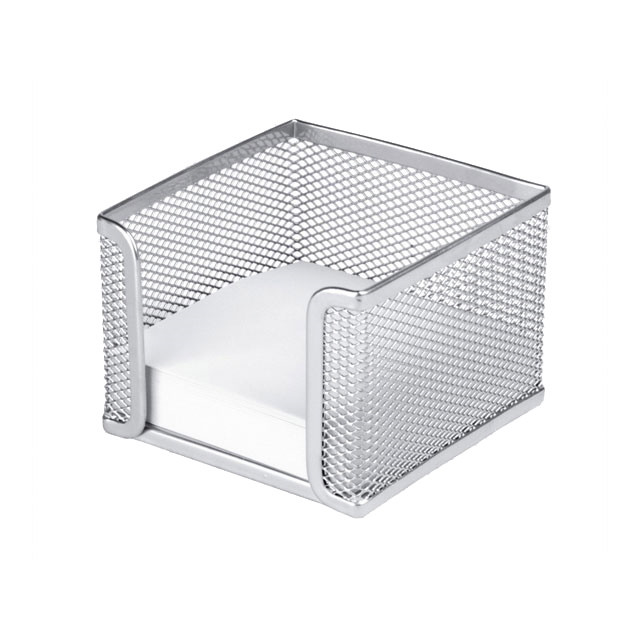 Post-it Holder - Memo Holder i Trådmetal 9x9 cm - Sølv