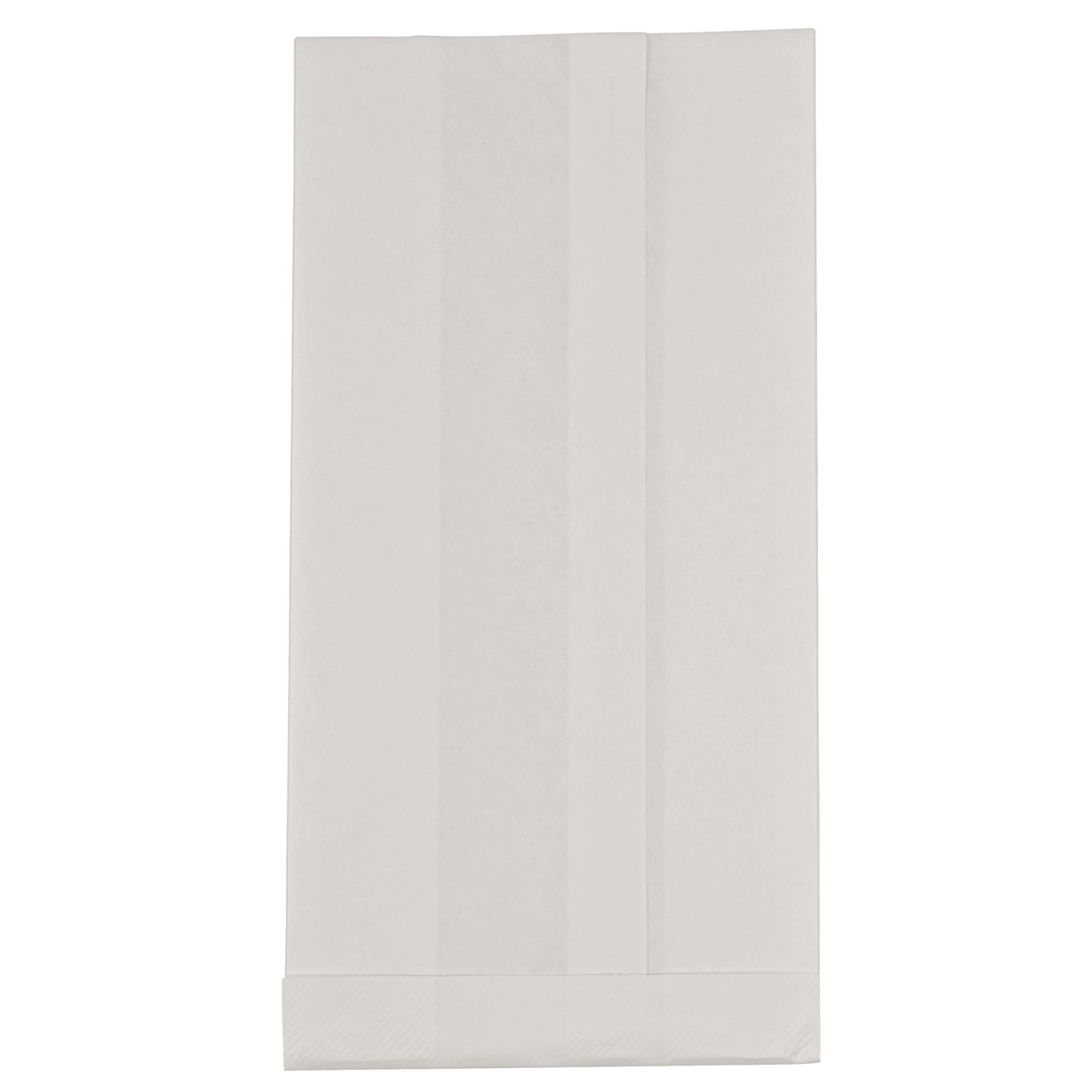 Søsyge pose 150/55x300mm 70 gr hvid med pe 1000 stk/pak
