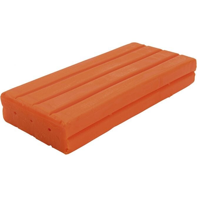 Modellervoks, Softy, orange, 500 g
