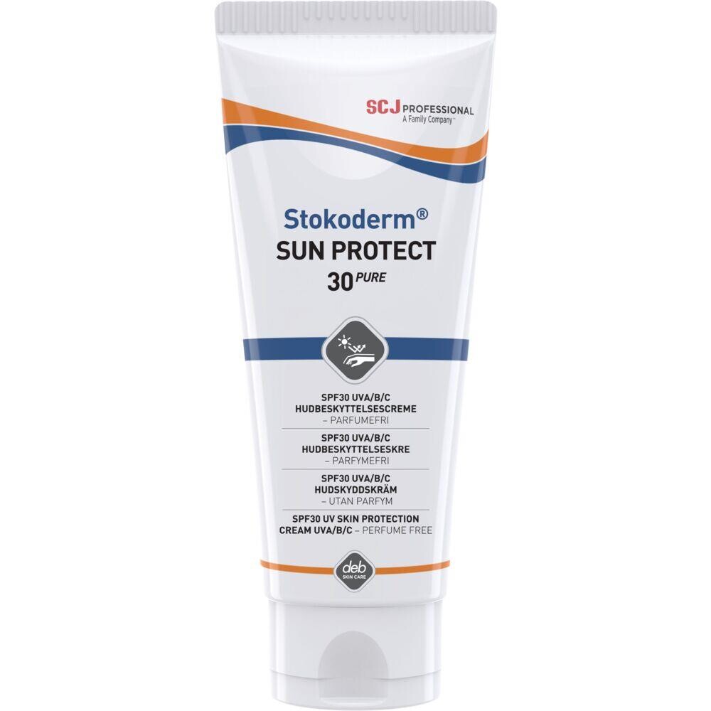 Solcreme SPF 30 Deb Stokoderm 100 ml vandfast uden parfume - 12 stk