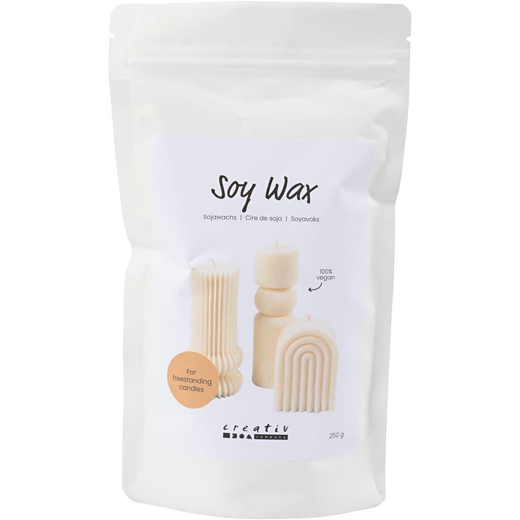 Soyavoks, Til fritstående lys, creme, 250 g