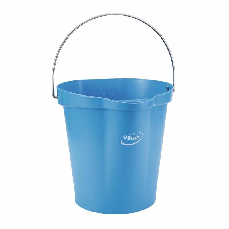 Spand, Vikan, med hank, 12l, blå
