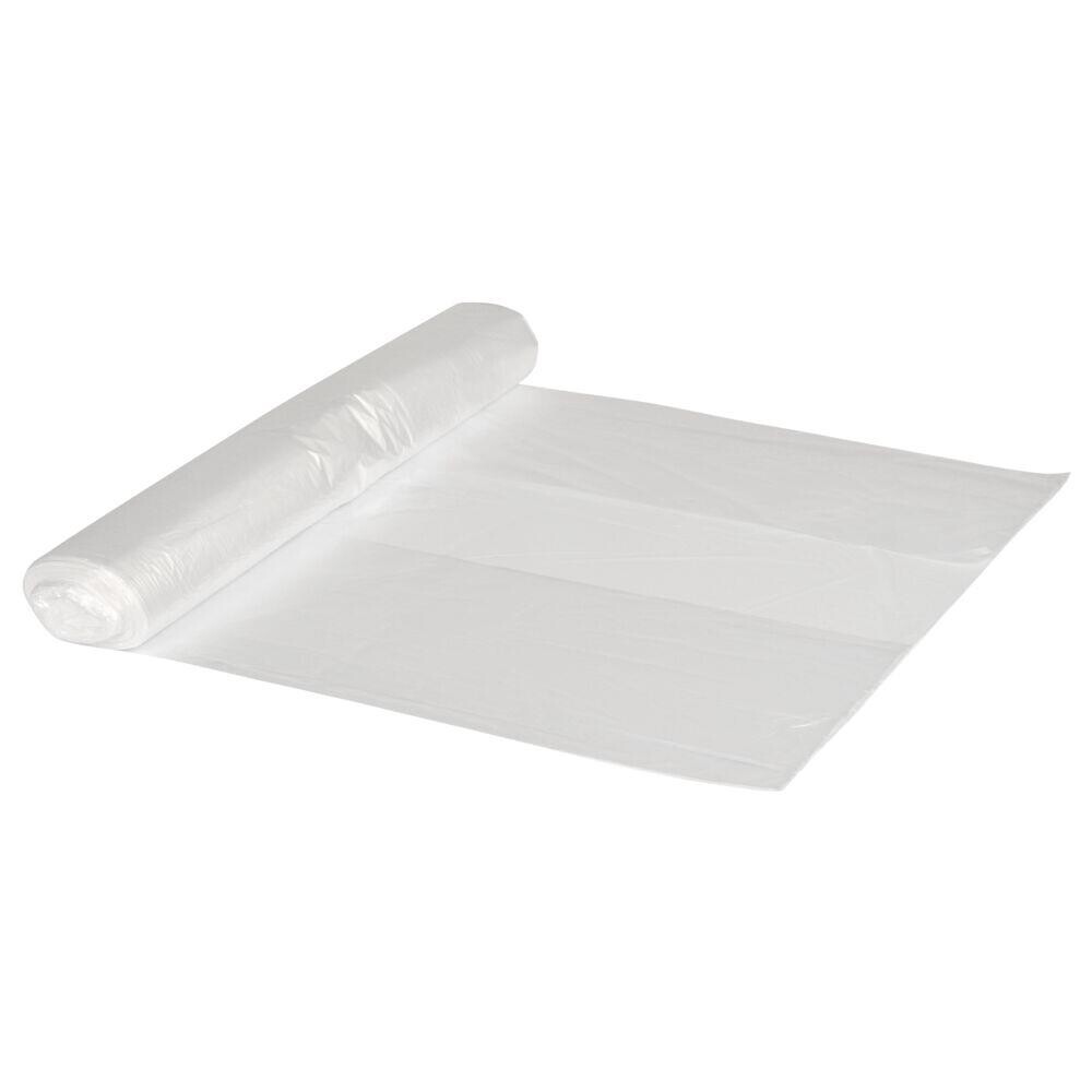 Spandepose, 40 l, klar, LDPE/virgin, 51x80cm - 28 ruller