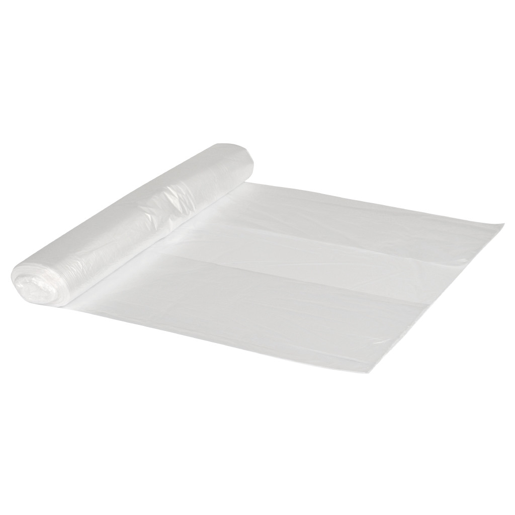 Skraldeposer - 50 liter HDPE klare - 28 ruller á 50 poser