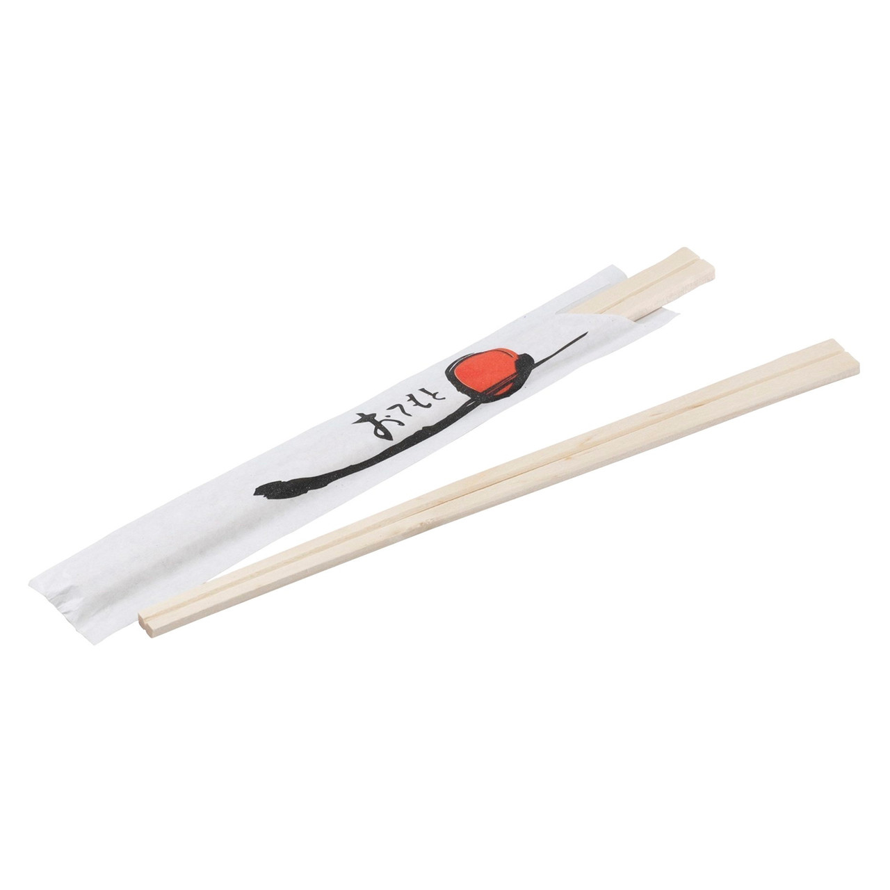 Spisepinde træ Sushi separat indpakket - 2400 stk