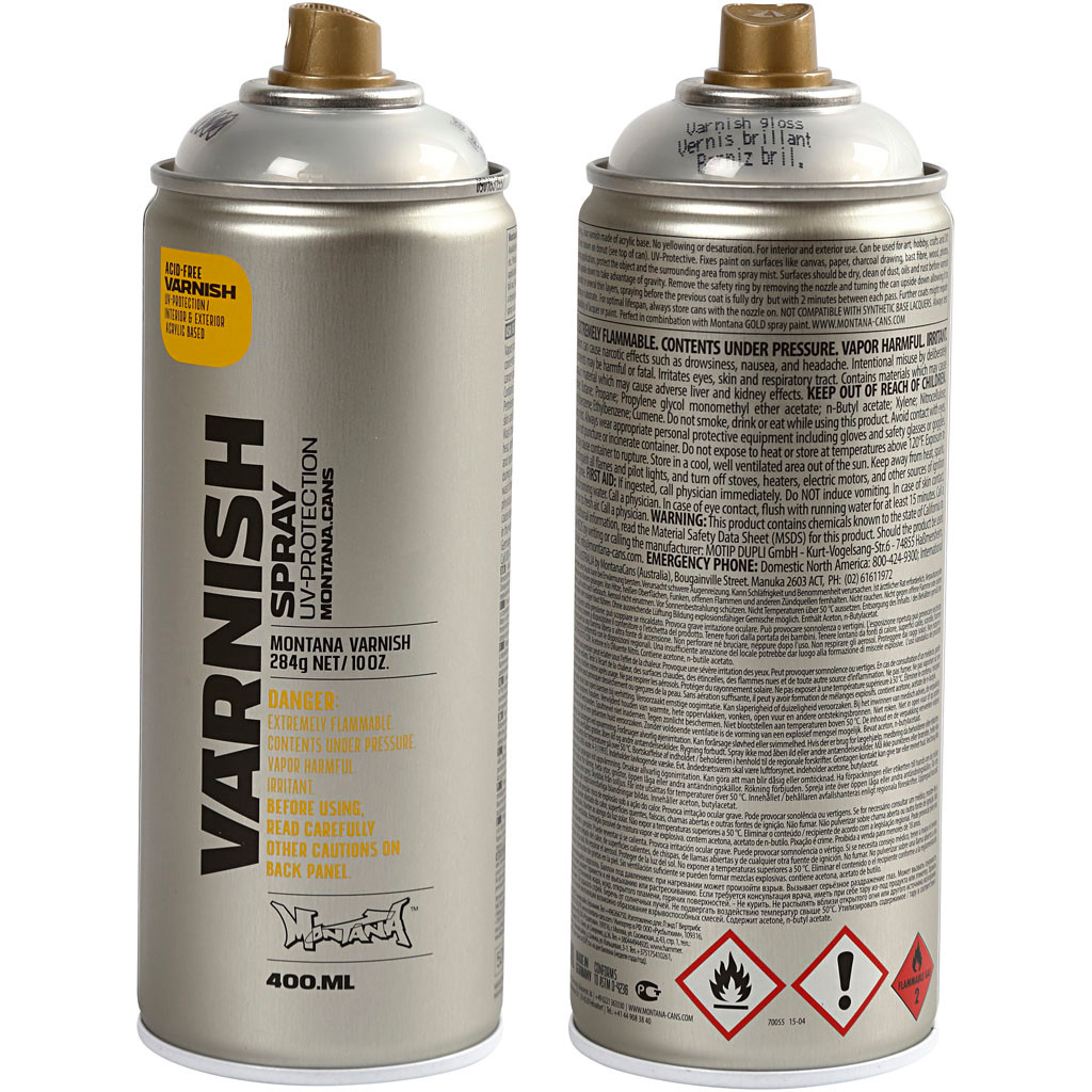 Spraylak - Montana - Blank - 400 ml - 1 stk