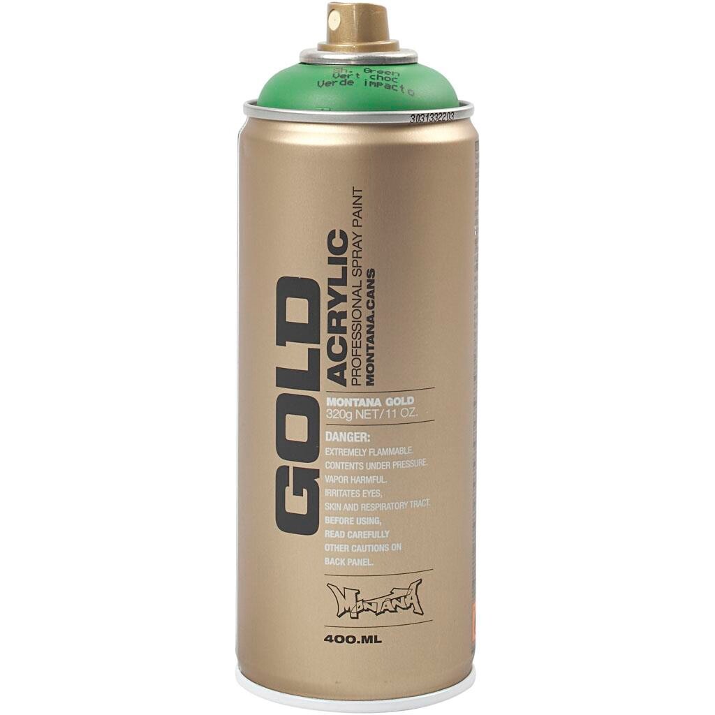Spraymaling, grøn, Montana 400ml