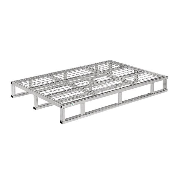 Stålpalle 1200x800mm gitterbund