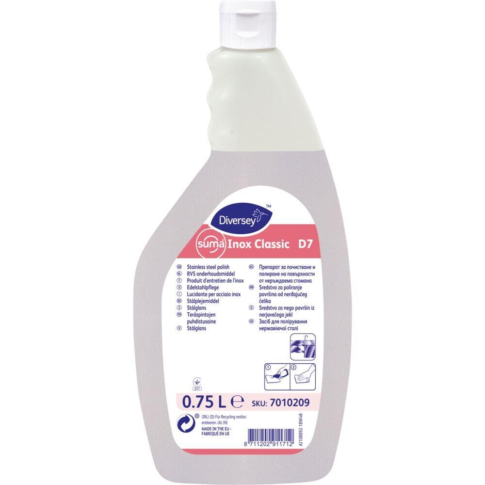 Stålpleje - Suma Inox Classic D7 750 ml - 6 stk