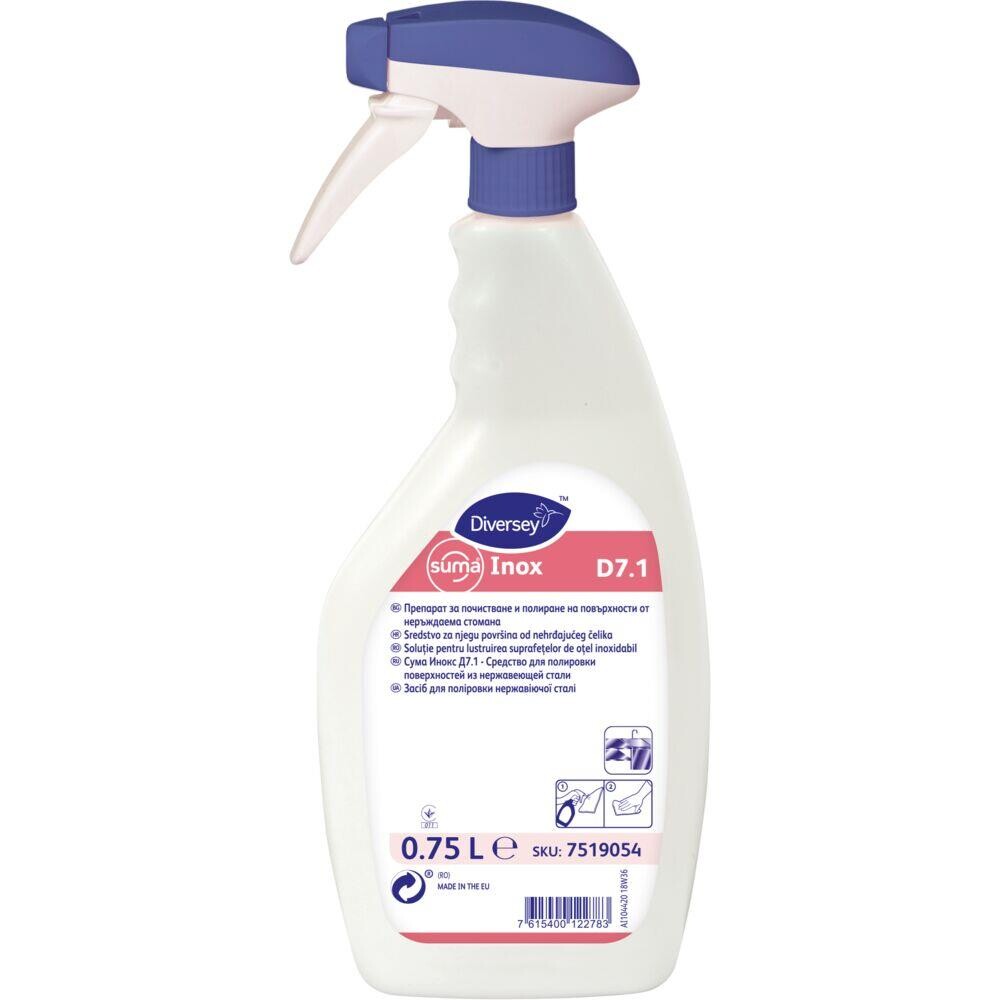 Stålpleje - Diversey Suma Inox D7.1 - 750 ml - 6 stk