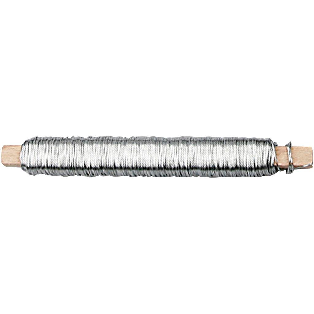 Ståltråd galvaniseret 0,6 mm - 50 meter