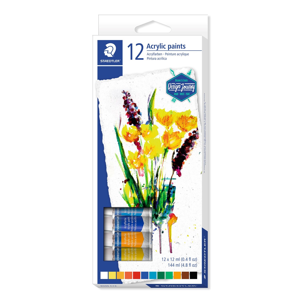 Akryl maling Staedtler 12ml ass til FIMO (12)